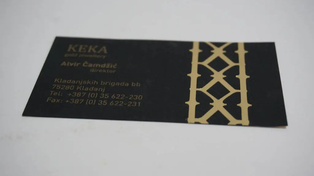 Vizitke — izrada Grafika Šaran